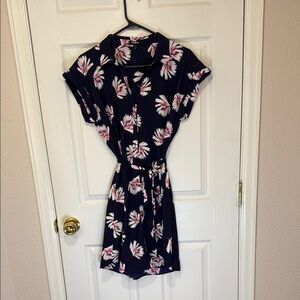 Floral Navy Dress